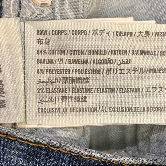 Abercrombie Fitch 30x32 NWT Rustin Athletic Skinny Mens Jeans Stretch Distressed - Picture 9 of 11